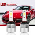 thumbnail image 1 of 2 uds bombilla de faro LED H7 H1 H3 bombilla de luz antiniebla 9000LM 72W 6500K (9006/HB4), 1 of 7
