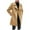 Khaki, variant on Titcea Mens Jacket Solid Color Long Sleeve Button Up Coat Fall Winter Warm Casual Coats with Pockets