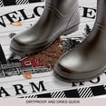 thumbnail image 2 of Farmhouse Cabin Door Mat Indoor Outdoor, Country Vintage House Wood Grain Pliad Non Slip Welcome Mat with Rubber Backing, Absorbent Fabric Front Door Mats Entryway Rug for Home Patio Entrance 24"x36", 2 of 8