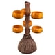 thumbnail image 3 of Cuencos para Refrigerios de Calabaza de Halloween, Soporte para Cuenco para Refrigerios, Palo de Escoba, Adorable Accesorio o para Fiesta de Ha 6 tazones, 3 of 8