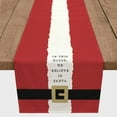 thumbnail image 3 of Creative Products This House Believes 16 x 90 Poly Twill Table Runner, 3 of 3