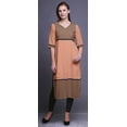 thumbnail image 2 of Bimba Tuniques Droites pour Femmes Kurta Imprimée Tenue d'Été Kurti pour Dames, 2 of 5