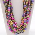 thumbnail image 2 of 27" Multi Color Glass Bead Necklace (Dozen), 2 of 4
