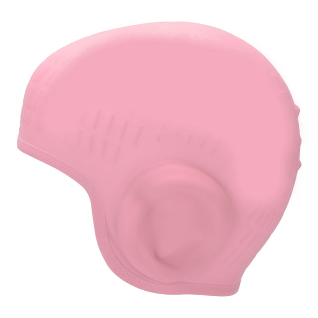 Piscine pour Enfants, Structure en Silicone 3D Tête Oreilles Bande Verticale Texture Intégrée pour Piscine Rose