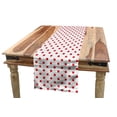thumbnail image 1 of Geometric Table Runner, Classical Pattern with Country Picnic Theme Retro Style Polka Dot Shapes, Dining Room Kitchen Rectangular Runner, 3 Sizes, by Ambesonne, 1 of 2