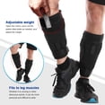 thumbnail image 2 of Pesas de tobillo/muñeca resistentes (1 par) de 1 kg, 2 kg y 3 kg con correa ajustable para fitness, ejercicio, caminar, trotar, gimnasia, aeróbic y gimnasio. Unisex., 2 of 5
