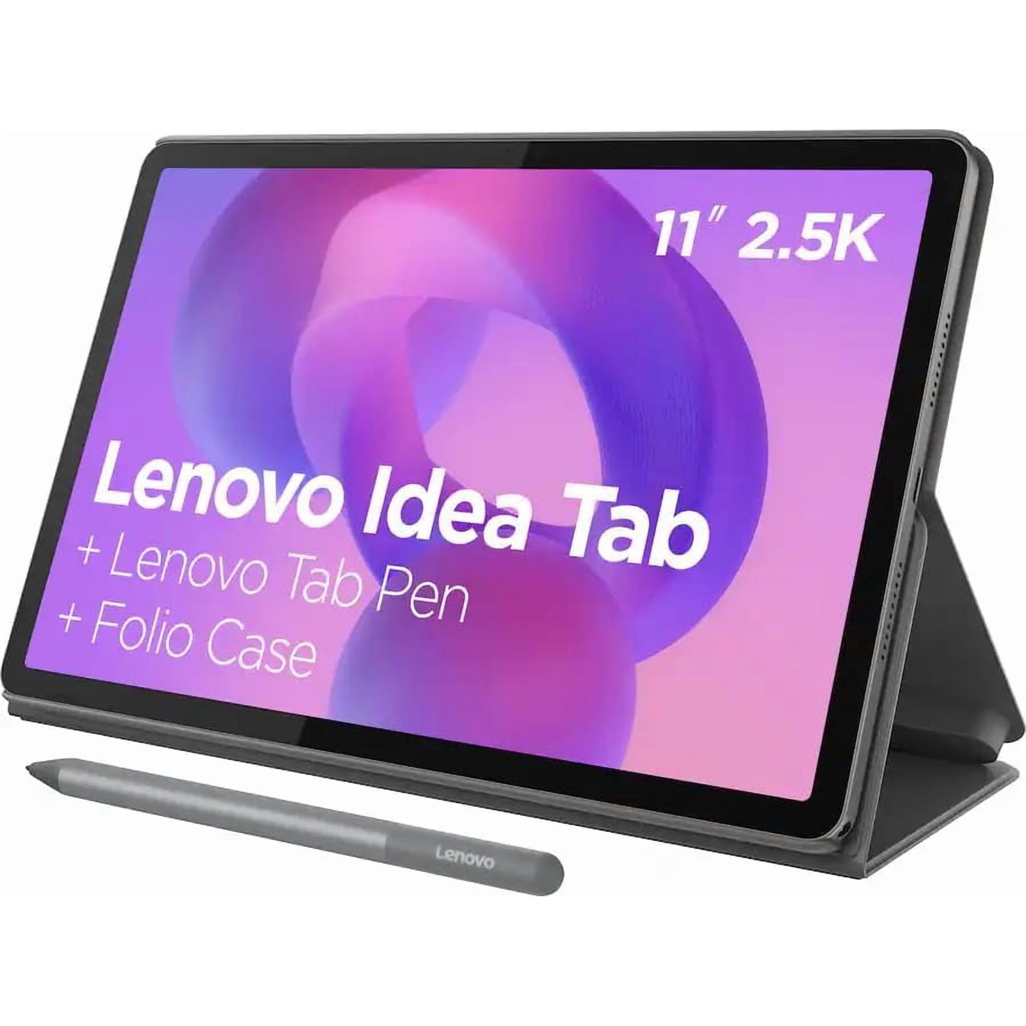 Lenovo - Idea Tab - 11" 2.5K Tablet - 8GB RAM - 128GB UFS - with Tab Pen and Folio Case - Luna Grey