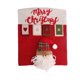 thumbnail image 1 of Ounissouiy Funda para silla de comedor de Navidad en 3D, funda para muebles para sala de estar, Papá Noel, copo de nieve, antimacassar, Kits de decoración para fiestas Papá Noel, 1 of 6