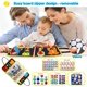 thumbnail image 2 of Juguete sensorial Montessori Mornor de Busy Board para niños de 1 a 4 años, 2 of 7