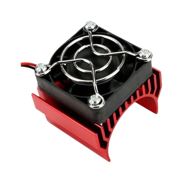 Ventilador de refrigeración de metal estable y resistente para motores 540, 550, 3650, 3660 y 3674, repuestos en rojo.
