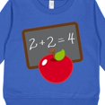 thumbnail image 3 of Inktastic Chalkboard and Apple School Toddler Sweatshirt, 3 of 4