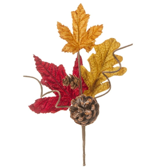 Darice Orange Maple Leaf Pick 7.9 X 12 Inches