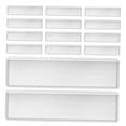thumbnail image 6 of Masteelf 25pcs Label Holders Adhesive Label Pockets Plastic Clear Tag Index Card Holders Name Tags Pockets for Drawers Shelves Storage Bins Mailbox Library Classroom, 6 of 8