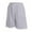 Grey, variant on Men Plain Mesh Shorts 2 Pocket Casual Basketball Shorts Gym Fitness Hop Breathable Bottoms Streetwear
