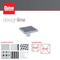 thumbnail image 3 of Oatey DSS2040R2 4 x 4 in. Stainless Steel Square Shower Drain with Square Pattern Drain Cover, 3 of 8