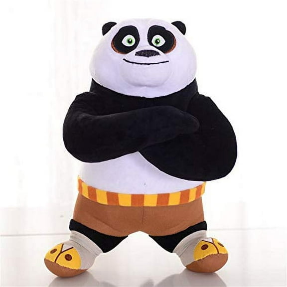 Olalalife Stuffed Animal Movie Panda Toys Plush Doll Kungfu Panda Stuffed Dolls Toy Anime Animals Collectible for Children Kids Birthday Gifts-Standing-35cm