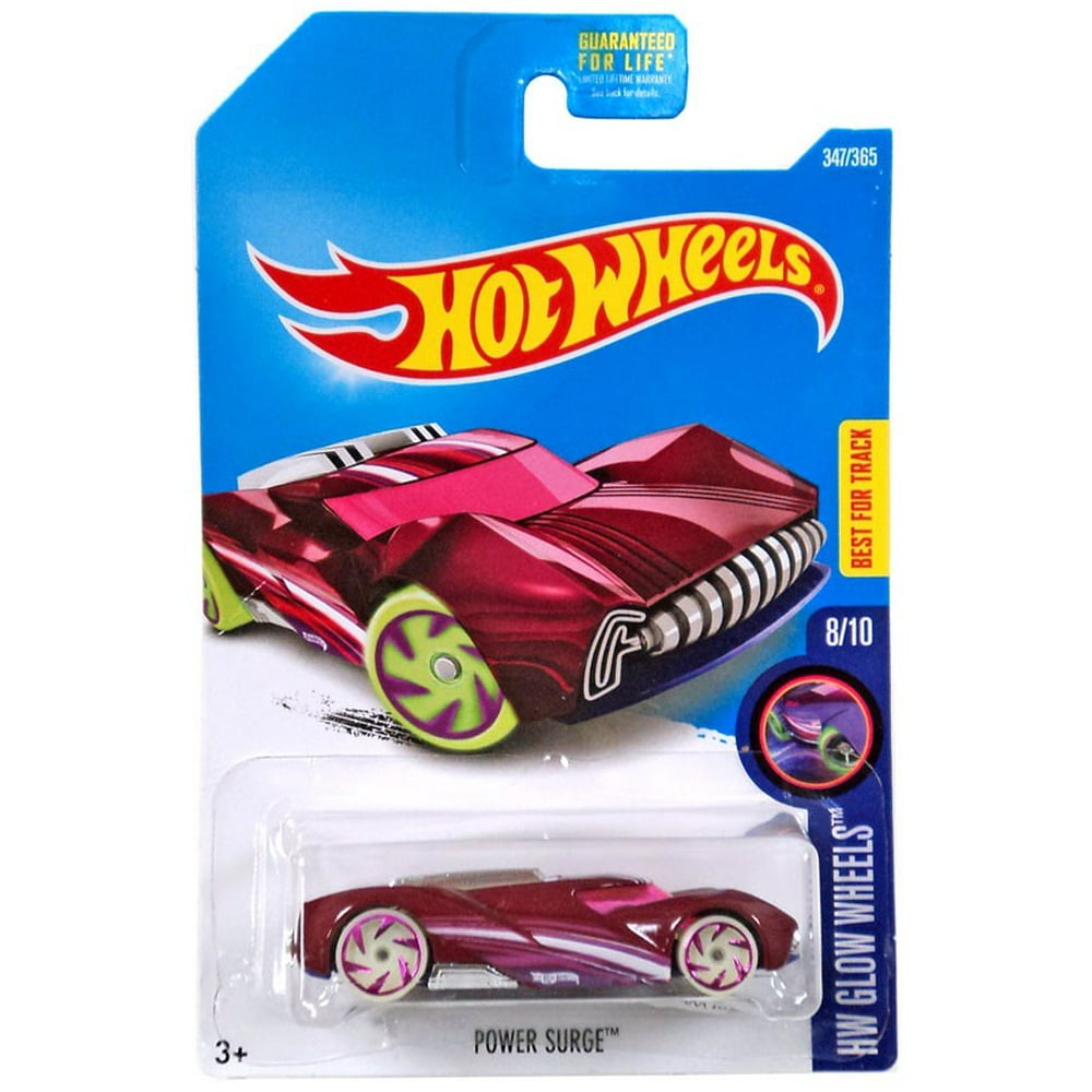 Hot Wheels HW Glow Wheels Power Surge DieCast Car [8/10]