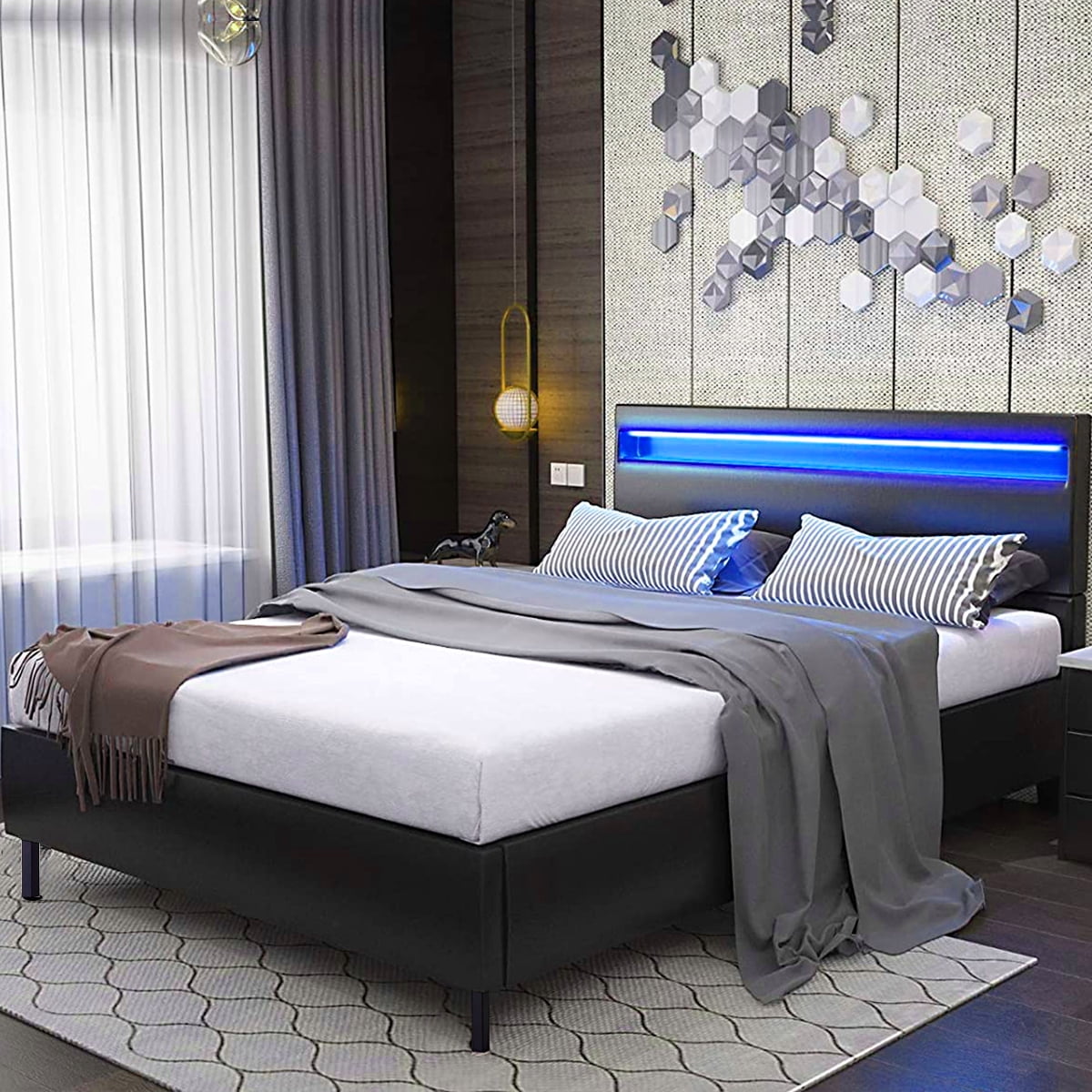 13+ Headboard With Lights