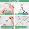 thumbnail image 4 of 50-Pack Floral Water Tubes, 2.8 Inch 10ml Plastic Flower Tubes with Caps[Transparent Green], 4 of 7
