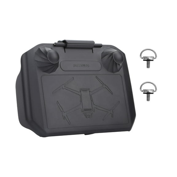 Multifunctional Sun Hood and Protector for DJI RC Pro Controller Convenient Two-stage Shading, Black