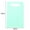 Mint Green, variant on Potrochi Plastic Cutting Boards for Kitchen - Flexible Plastic Cutting Board Mat - Flexible Cutting Mats for Meat & Vegetables - Easy Grip Handle Border - Dishwasher Safe, Non-Slip, BPA Free