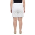 thumbnail image 5 of (2 pack) Turtle Bay New York Womens Interlock Knit cotton Shorts with elastic waistband and adjustable drawstring, 5 of 7
