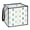 Aztec Pattern, variant on Collapsible Storage Basket Laundry Hamper Portable Organizer Bin For Home Storage Black White Ink Zebra Pattern