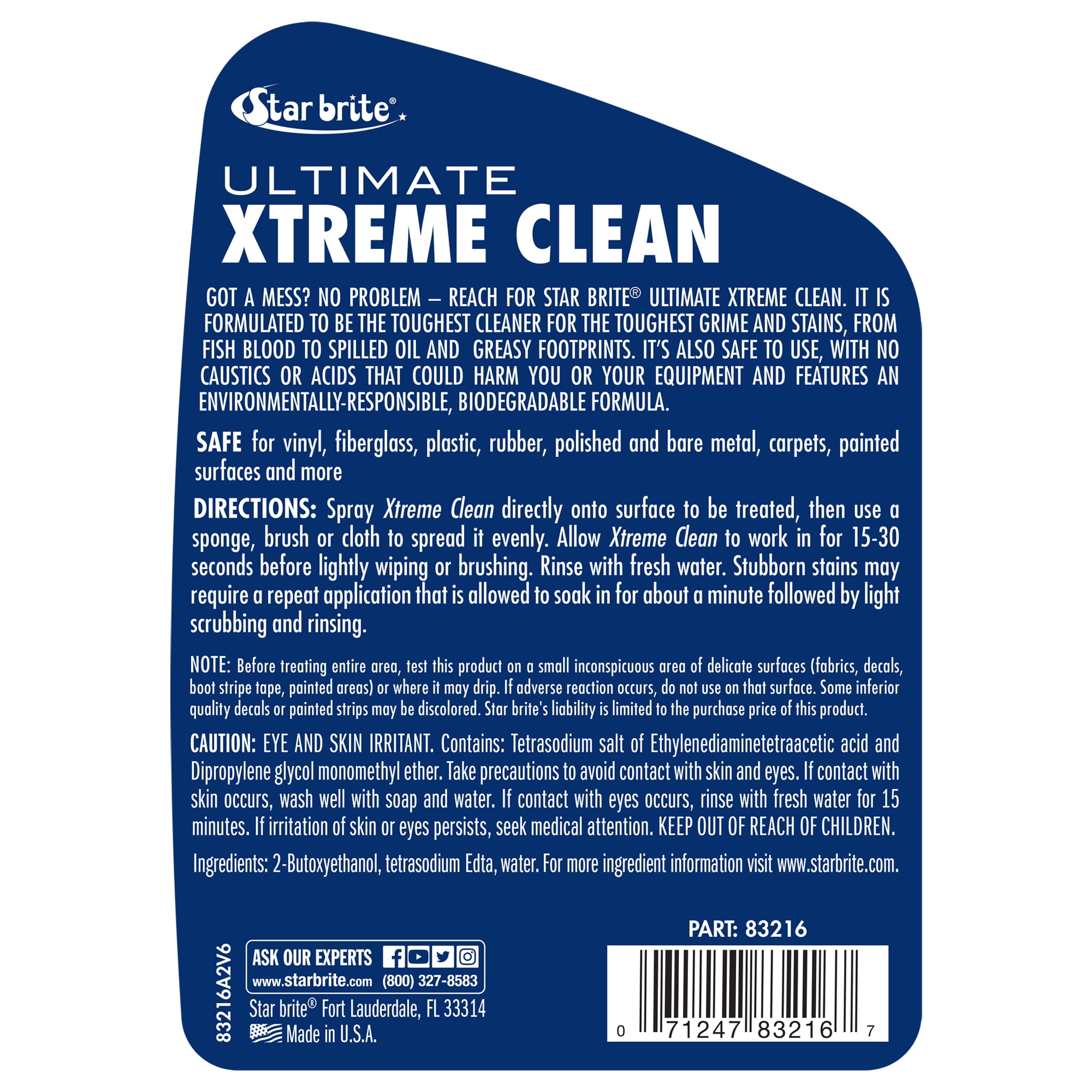 Star brite Ultimate Xtreme Clean - All-Surface Cleaner, Degreaser