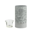 thumbnail image 4 of 7" Touch lamp/Oil burner/Wax warmer-White Snowman Family by Peterson Housewares  Artwares, 4 of 5