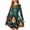 E-111Navy, variant on FAOWME Big Child Girls Dress Long Sleeve Round Neck Christmas Tree Print Stylish Comfortable Dresses For Holiday Party Navy 4-5 Years