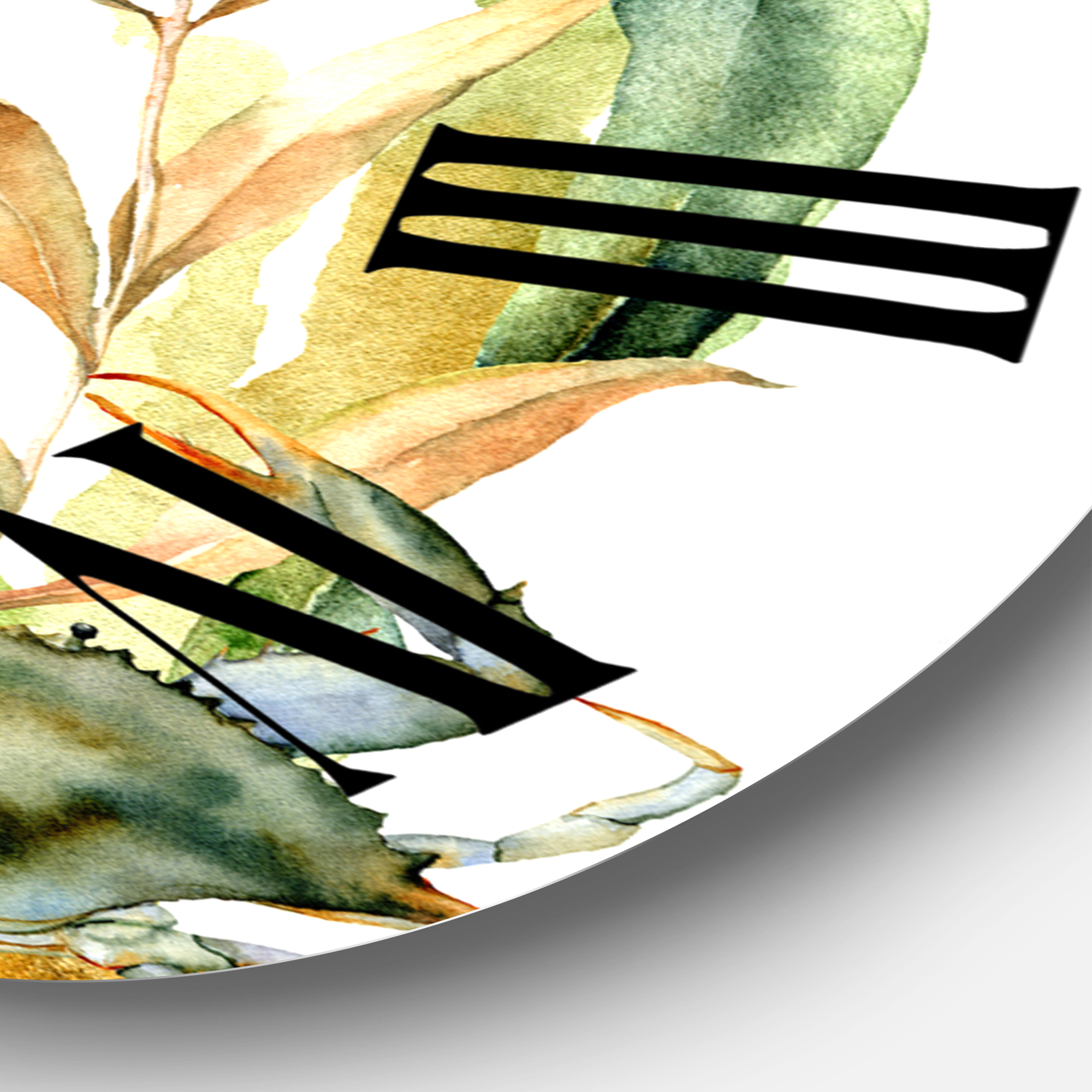 Designart 1 in Traditional Wall Clock
