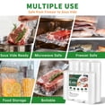 thumbnail image 5 of Aotto Vacuum Sealer Bags For Food, 6 Pack 3 Rolls 11" x 20' + 3 Rolls 8" x 20', Durable Cut-to-Length BPA Free Food Vac Bags for Storage, Meal Prep or Sous Vide, 5 of 7