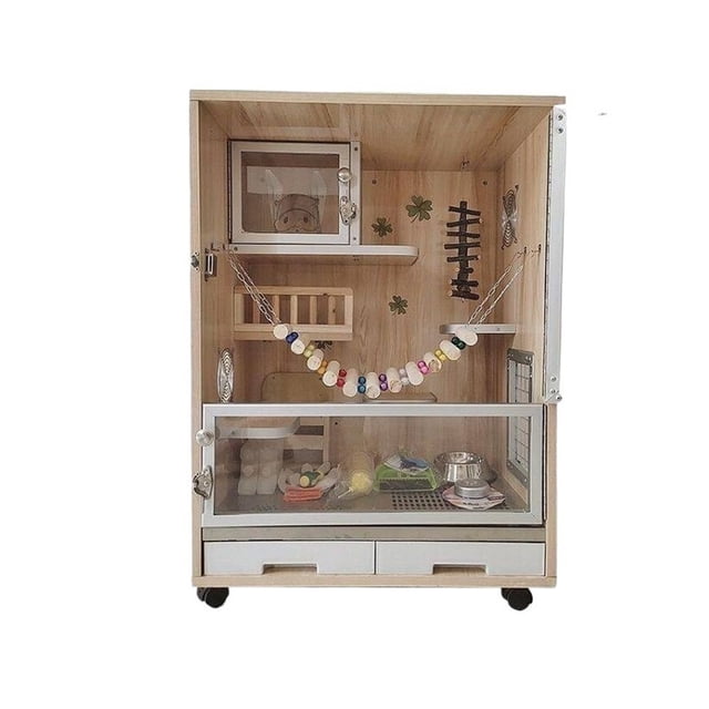 Premium Outdoor Pet Rabbit Cage The Perfect Home Rabbit Villa & Snuggly Rabbit Nest for Your Beloved Bunny