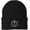 Black/Black, variant on EMS EMT Emergency Medical Star of Life Embroidered Knit Winter Acrylic Unisex Watch Cap Hat (White/Blue)
