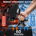 thumbnail image 4 of YOOVEE Universal Car Phone Holder with Adjustable Rotation for 4-7 Inch Phones, Dashboard, Windshield & Air Vent Mount, 4 of 9
