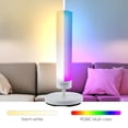 thumbnail image 6 of Monster 2-in-1 RGBIC Smart Floor Lamp – Adjustable LED Floor & Table Lamp, Color Changing with Music Sync, App & Voice Control, Works with Alexa & Google, 6 of 9