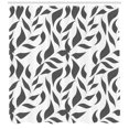 thumbnail image 3 of Ambesonne Abstract Shower Curtain, Leaves on Vines Nature, 69"Wx75"L, Grey and White, 3 of 3