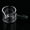 green handle and S, variant on Tongina Espresso Glasses Coffee Measuring Cup Mini Measuring Cup Versatile with Handle Clear Glass Pitcher for Cold and Hot Beverage brown handle and L