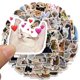 thumbnail image 2 of Stickers Jaurney 100 piezas impermeables de memes de perros y gatos, 2 of 9