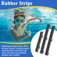 thumbnail image 4 of 6Pcs Rubber Strips for 2025 E10 Automatic Pool Vacuum Cleaner, Pool Cleaner Bottom Brush Strips (2Set), 4 of 6