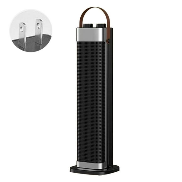 Space Heater, 21 Inches Electric Heaters for Indoor Use with Thermostat and Remote, 12H Timer, 5 Modes, 1500W Quiet PTC Ceramic Heating, Fast Safety Heat for Office, Home, Bedroom