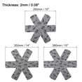 thumbnail image 2 of Pot and Pan Protectors, 3 Pack 3 Different Size Pot Separator for Stacking, Gray, 2 of 6