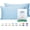 Ashley Blue, variant on General Body Pillowcase 100% Cotton Long Pillow Cover/Case Envelope Closure 1 Pack, 20×54 inches White, Soft and Breathable