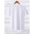 thumbnail image 2 of Cotton Blend Graphic Print Casual T-Shirt - Crew Neck, Short Sleeve, Knit Fabric, Regular Length - "Outer Banks Pogue Life" Design, 2 of 7