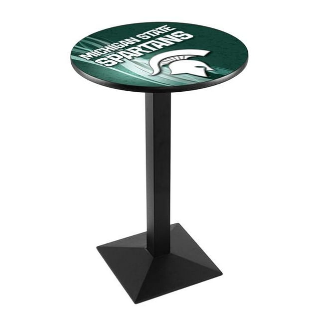 Holland Bar Stool L217B4236MichSt-D2 42 in. Michigan State Spartans Pub Table with 36 in. Top