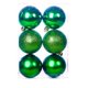 thumbnail image 4 of 6 piezas/caja de bolas de Navidad para árbol de Navidad, 4/6/8 cm, bolas de Navidad multicolor, adornos para jardín, fiestas, hogar, decoraciones de Año Nuevo 2025, 4 of 5