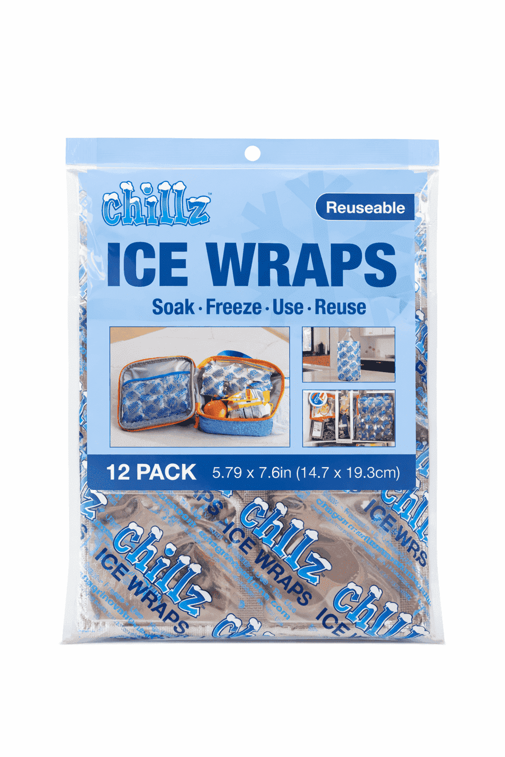 FlexiFreeze Ice Sheet - 4 Pack (44 Cube Sheets) - Walmart.com