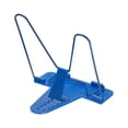 thumbnail image 3 of Uxcell 8.7x6.3" Book Stand, Iron Adjustable Foldable Desktop Book Display Holder, Blue, 3 of 5