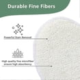 thumbnail image 3 of 8 Pack Washable Replacement Mops for POLTI Kit Vaporetto Smart 40 Smart 35 Brush, 3 of 5