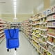 thumbnail image 5 of Carrito de compras,Carrito de compras plegable Bolsa con ruedas Carrito de compras plegable Bolsas d Tomshoo  Azul, 5 of 7